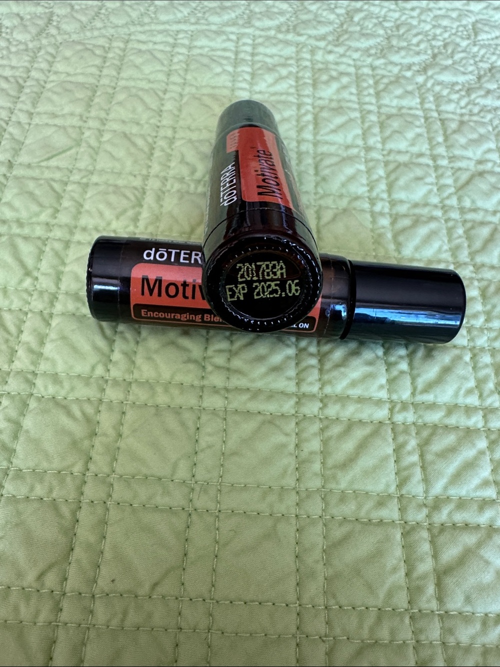 Two Doterra Motivating 10 ml Roll-On